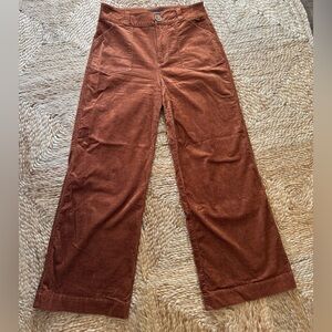 PAIGE Cinnamon Corduroy Trousers